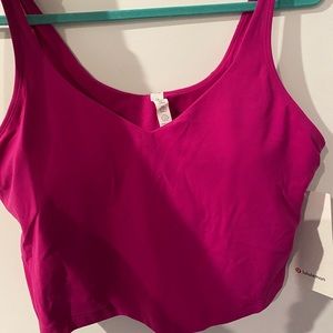 Align Tank Top in Ripened Raspberry